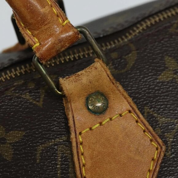 LOUIS VUITTON Monogram Speedy 35 Hand Bag - Picture 10 of 16